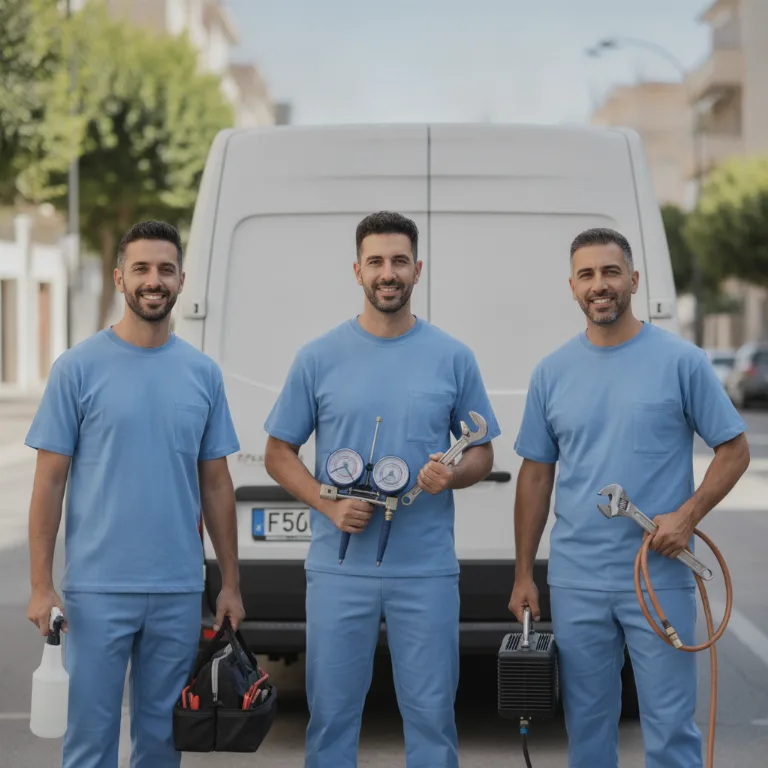 Aire Acondicionado equipo en San Pedro Alcantara